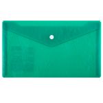 Папка-конверт с кнопкой travel 180 мкм 12 шт, зеленый new ЕС211130003, Expert Complete