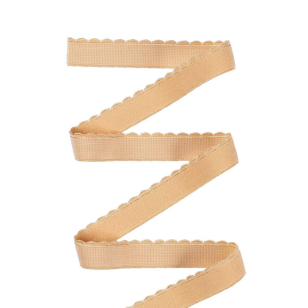 Резинка бельевая (отделочная) становая 12.0 мм / 25 метров, №003 бежевый, Blitz DT-15