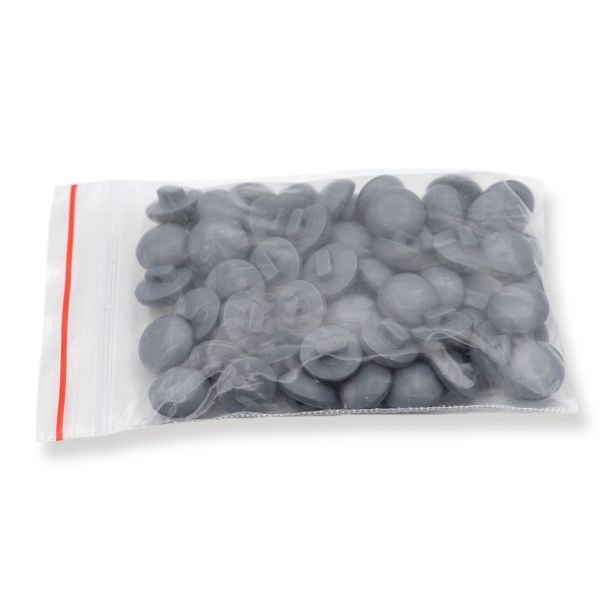 Пуговицы на ножке 18L (11мм), пластик (gray 2 (серый 2)), 72 шт, PS20