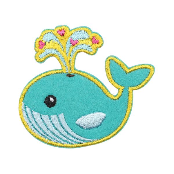 Термоаппликация Кит, 5.3х6cm, Hobby&Pro