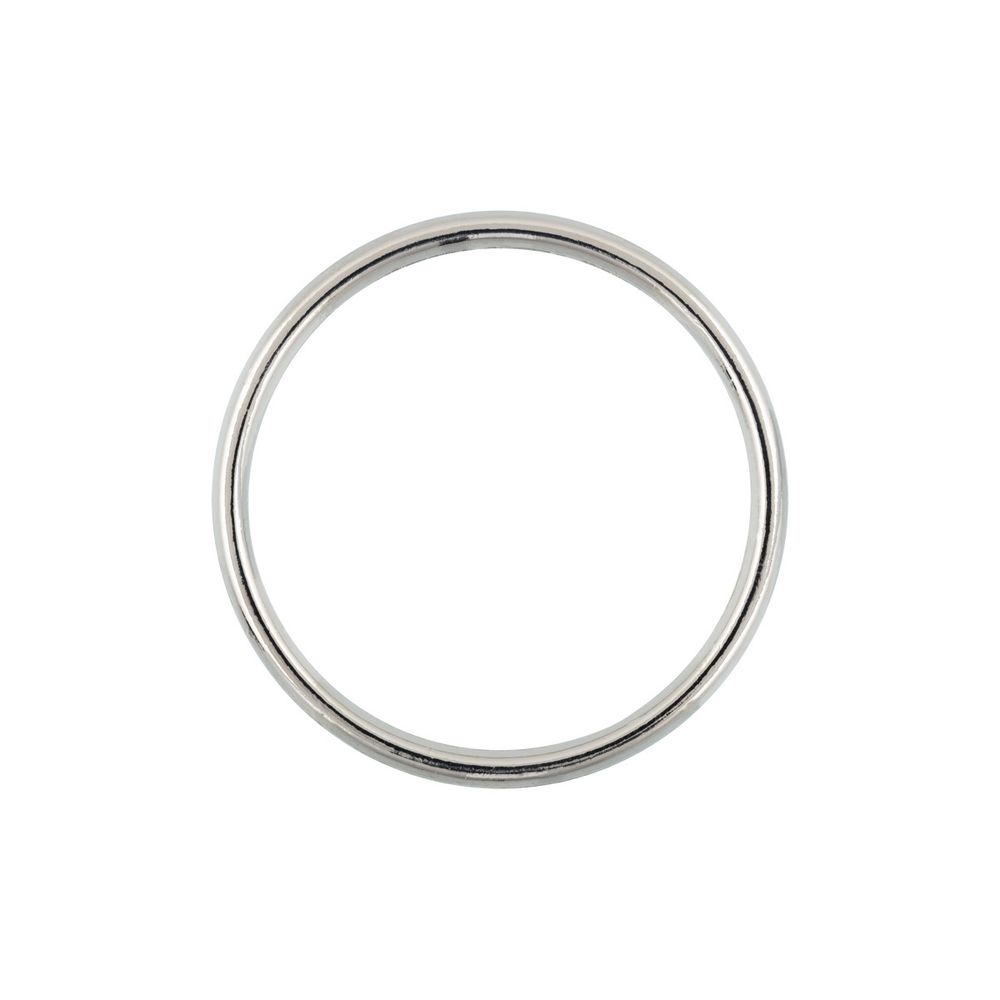 Кольцо металлическое in ⌀30 мм, 10 шт, 04 никель, Gamma GH 10/30