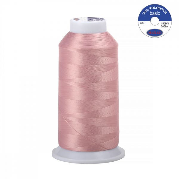 Нитки швейные текстурированные Max, 150D/1, 5000 м, 90г, 561 грязно-розовый