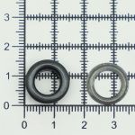 Люверсы металл ⌀_8.0 мм (внутр.), черный, 100 шт, BIG