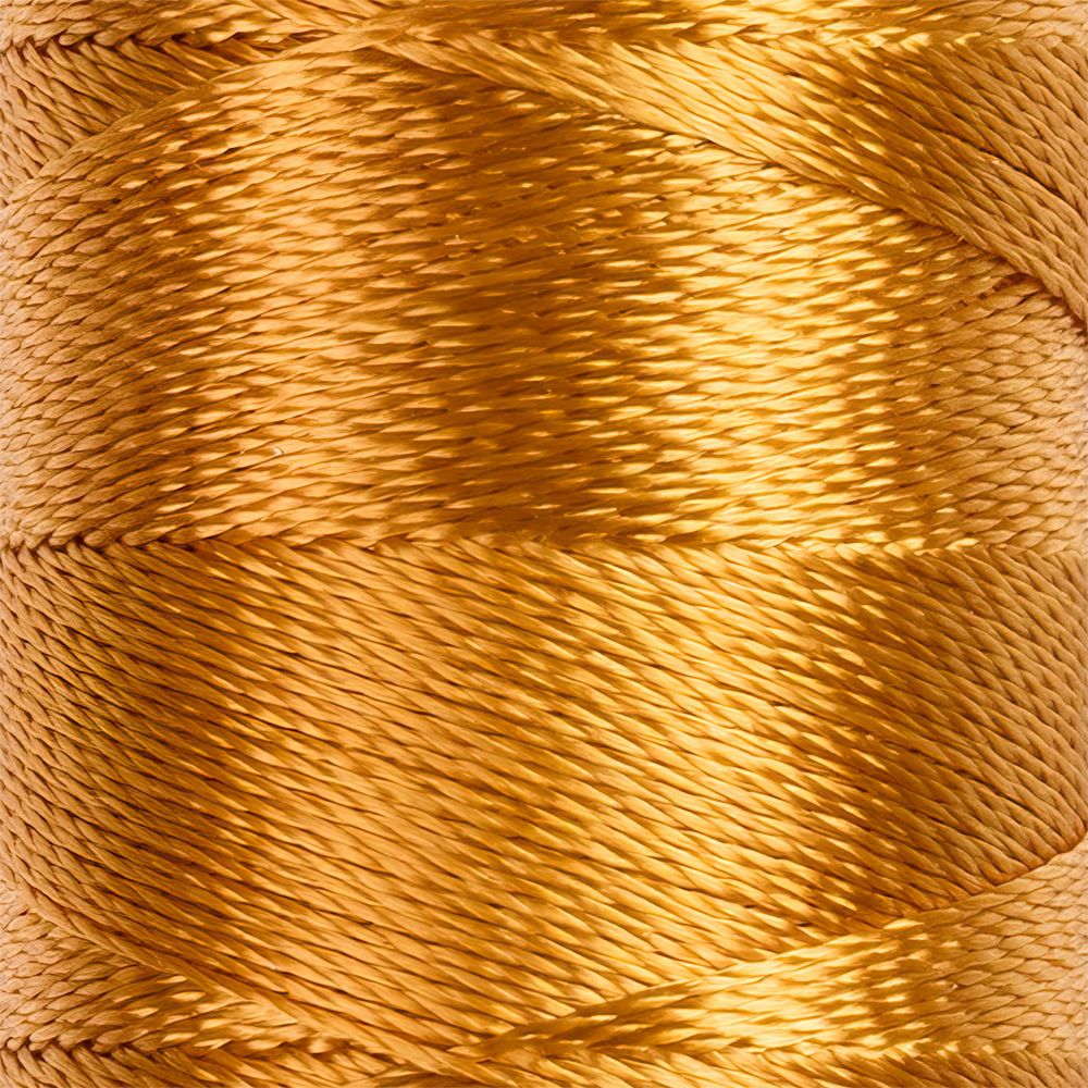 Нитки вышивальные Gamma V150/2, 10х200 ярдов, 3162 золотистая охра