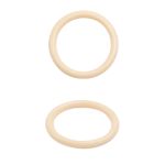 Кольца для бюстгальтера пластик ⌀15.0 мм, C180 телесный, 100 шт