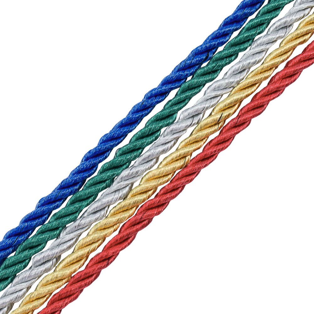 Набор витого шнура 3мм, 5 шт*2м/набор, С3886Г17