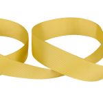 Лента репсовая нарезка 25.0 мм / 5 шт по 5.4 метра, 062 желто-зеленый, Gamma GR-25