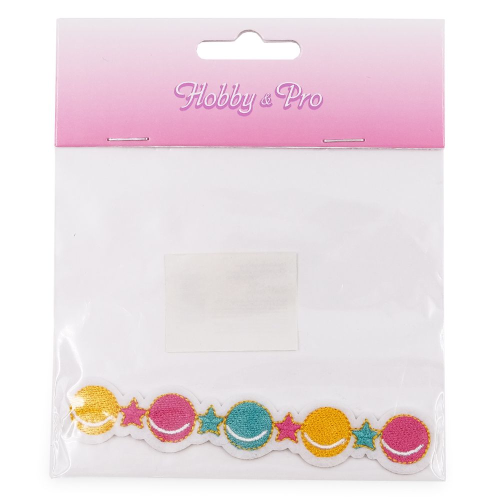 Термоаппликация Планеты и звезды, 2х11.5см, Hobby&Pro