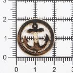 Пуговицы на ножке 32L (G (золото)), 72 шт