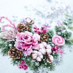 Набор для вышивания нитками Чудесная игла, Рождественское настроение 32х22 см