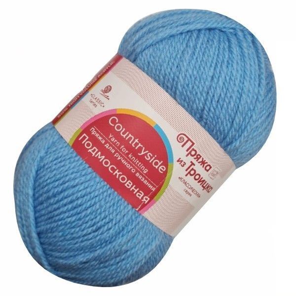 Пряжа Троицкая Подмосковная / уп.10 мот. по 100 г, 250м, 0356 сатурн