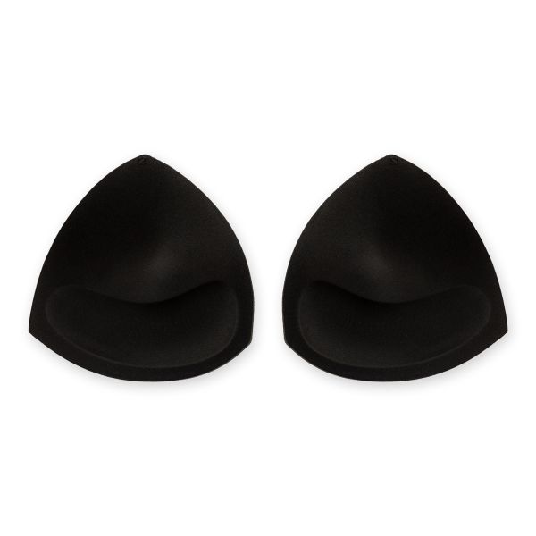 Бельевые чашечки для бюстгальтера треугольные пуш-ап р.12 (р.75), 5 пар, черный, VFN3-12