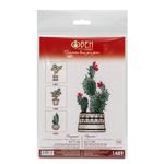 Набор для вышивания нитками Овен 1489, Опунция 6х11 см