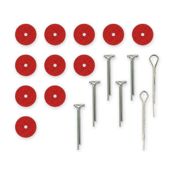 Набор креплений для суставов мишек Тедди фибра ⌀12 мм, 5 шт, NCF-12, HobbyBe NCF-12