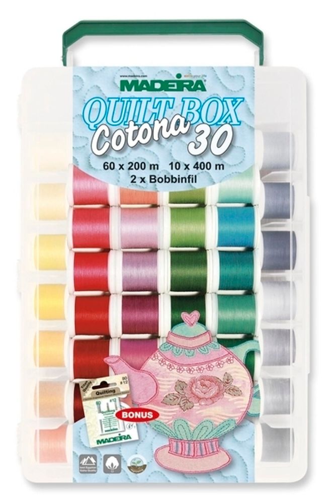 Швейные нитки (набор) Madeira Cotona №30, 8054, 1 шт