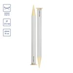 Спицы прямые большие пластик ⌀25.0 мм, 35 см, Gamma PKN2