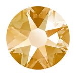 Стразы термоклеевые Xirius 8+8 граней (3,8-4,0 мм) HF16-03 цв. Topaz, уп. 100 шт