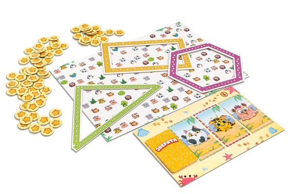 Игра настольная, Зверята, Эврикус BG-17073