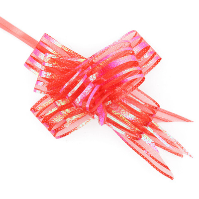 Бант бабочка 10 штук (красный), AR410