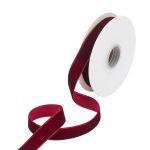 Лента бархатная (тесьма) 12 мм / 5 метров, 85 темно-красный