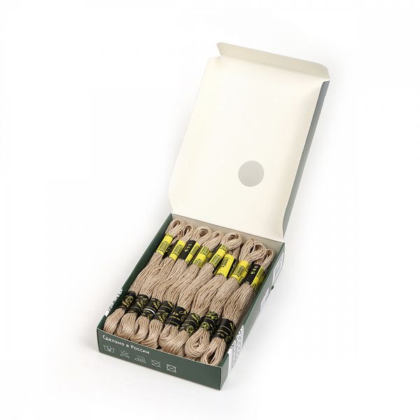 Мулине ПНК им.Кирова цв.6002 св.серый 24х8м С-Пб