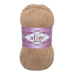 Пряжа Alize (Ализе) Cotton Gold / уп.5 мот. по 100 г, 330м, 262 бежевый A