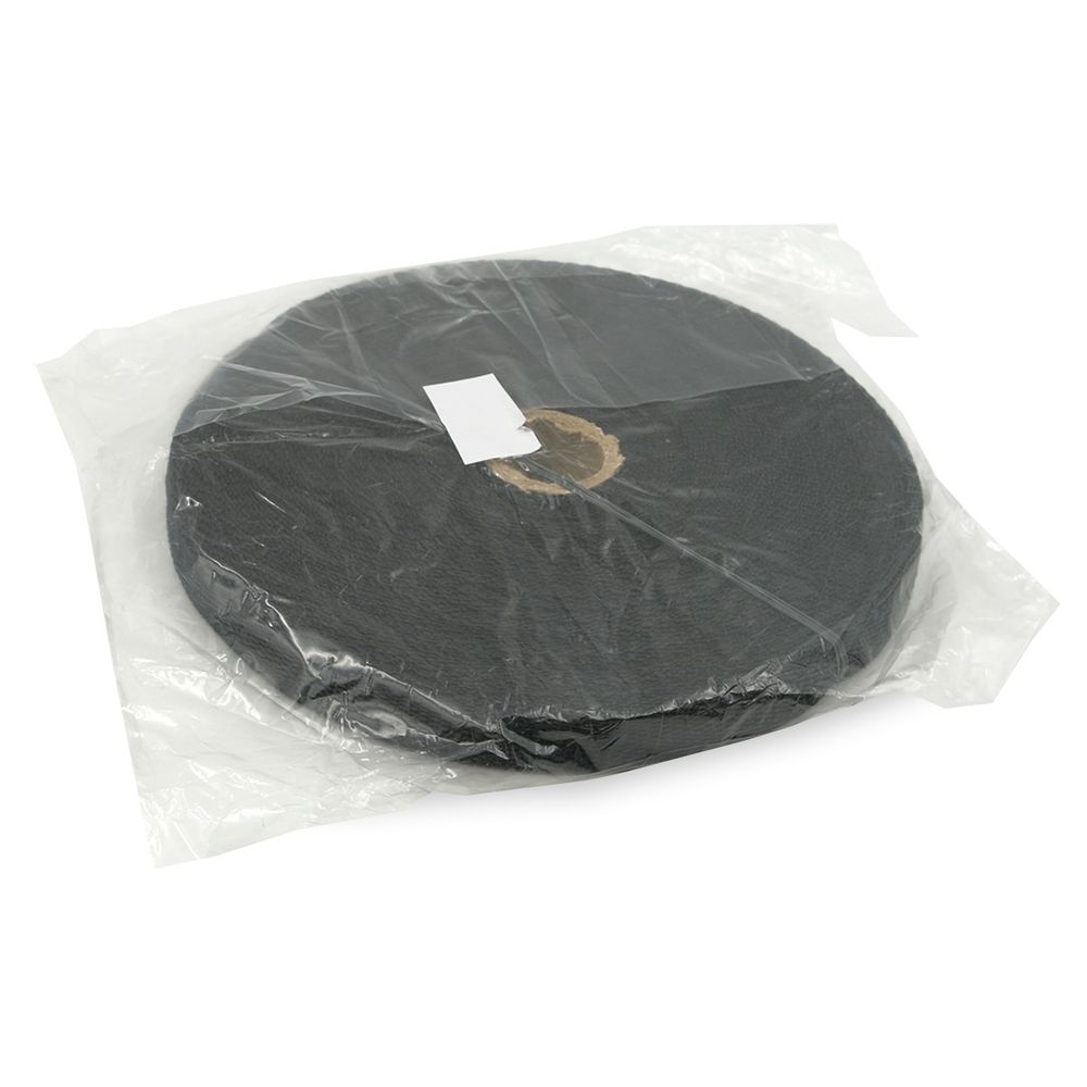 Стропа (ременная лента) 15 мм / 25 метров, толщ. 1.0 мм, [7.9 г/пог.м], 100% п/п, 20 черный