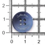 Пуговицы 4 прокола 24L (синий), 36 шт