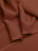 Штапель 110 г/м², 145 см / 2 метра, TBY-Vi-30-34.2, цв.34 кирпичный