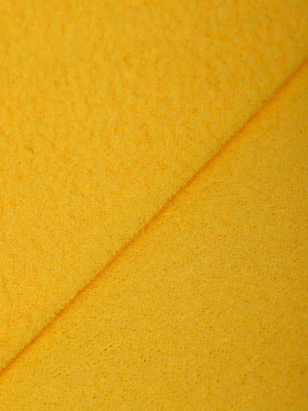Флис 2-сторонний 190 г/м², 150 см / 2 метра, TBY-0059-001.2, цв.S001 желтый