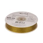 Тесьма металлизированная 20 мм, MR-20, 33 м, золото, Blitz