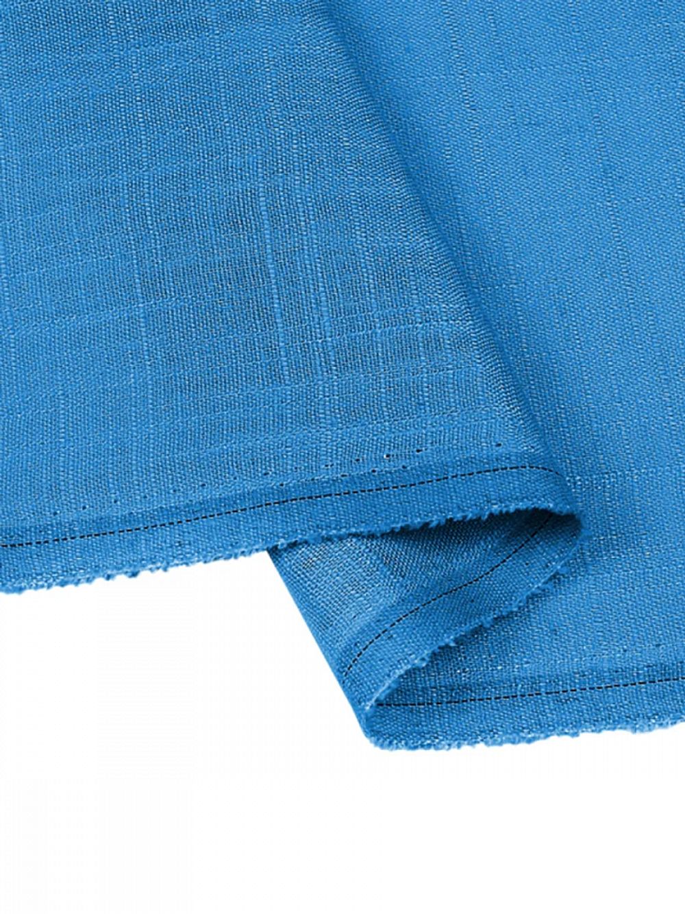 Льняная ткань 190 г/м², 140 см / 2 метра, TBY.Li.1002.45, 45 океан