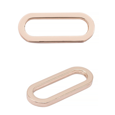 Рамка овальная металл 20 мм (золото), ГНУ13818, 20 шт