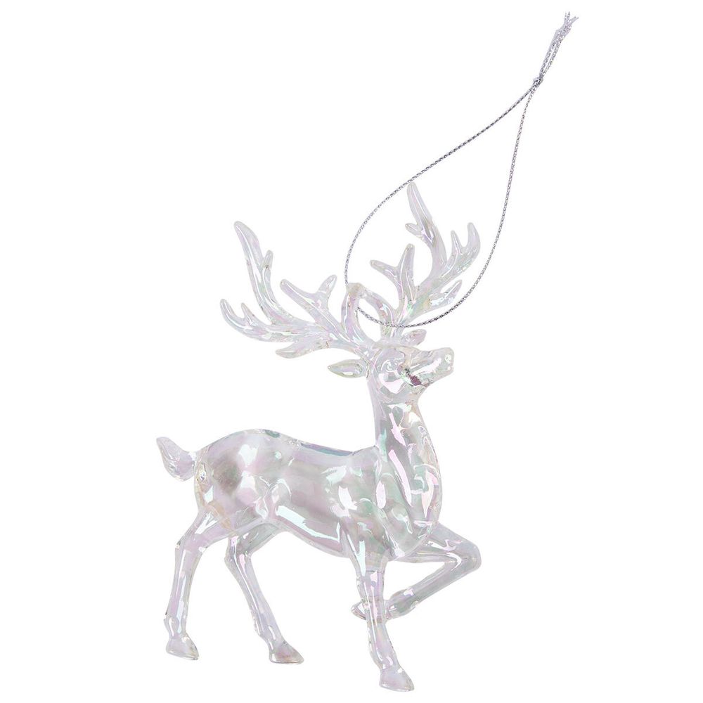 Елочная игрушка, 5 шт, №03 олень 9х13 см, Snoweekon SNW-D086