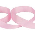 Лента репсовая (в рубчик) 25.0 мм / 45.5 метра, 029 бл.розовый, Gamma GR-25