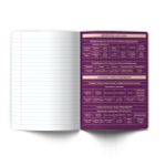 Тетрадь со справочным материалом Лёгким почерком, софт-тач ламинация, A5 48 л. на скобе 65 г/м², белизна 100% 10 шт линия, 01846 Лёгким почерком Русский язык, Светоч Т285