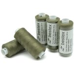 Нитки швейные бытовые Bestex 40/2, 365 м (400 ярд) / 10 кат., 336 агатовый серый