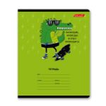Тетрадь ученическая школьная, A5+ 24 л. на скобе 65 г/м², белизна 100% 30 шт, клетка, 000718 Ужастики, Светоч 24ТЕТк-001