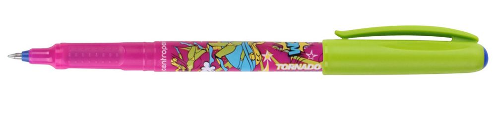 Ручка роллер ⌀0.5 мм, 0.3 мм, 20 шт, 2675/20 boom ассорти цвет чернил: синий, Centropen Tornado Boom 2675/20