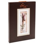 Набор для вышивания нитками Lanarte, Роза Botanical 20х60см