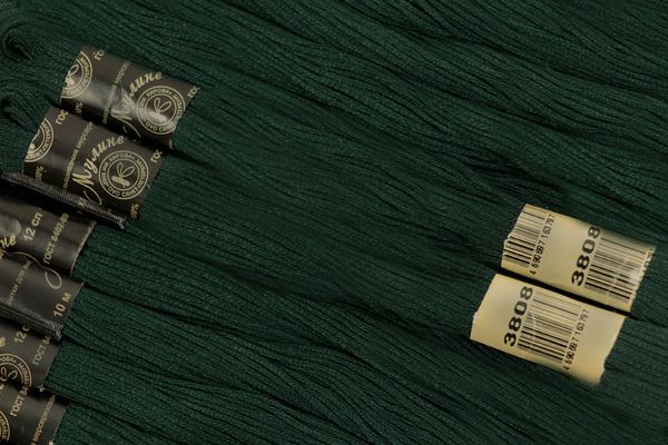 Нитки Ленинградское мулине 25х10м арт. ПНК набор 25 цв