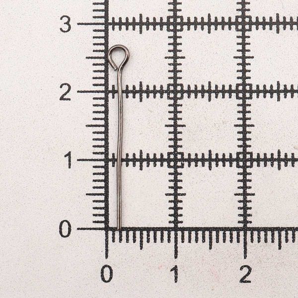 Штифты с петлей 25мм, 50 (±5)шт/упак, Astra&Craft (черный никель), 4AR261/262