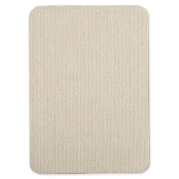 Термозаплатка Прямоугольник 14х10 см, ZAP, №07 вельвет бежевый, Gamma ZAP