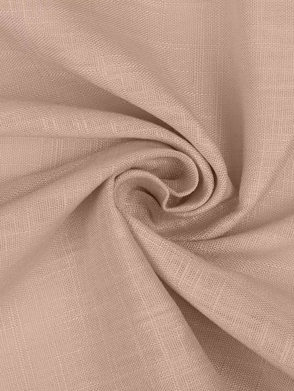 Льняная ткань 190 г/м², 140 см / 2 метра, TBY.Li.1002.31, 31 пудра розовая