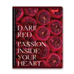 Тетрадь ученическая общая, софт-тач ламинация, A5+ 96 л. на скобе 60 г/м², белизна 100%, 5 шт, клетка в термоусадочной пленке, 000768 Дикая вишня, Светоч 96ТЕТк-006