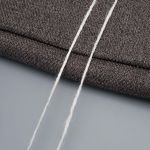 Шпагат джутовый ⌀1.4 мм / 50 метров (50 г), 2-ниточный, 1200 текс, евробобина, белый