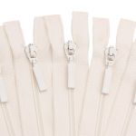 Молния спираль (витая) Arta Т5 (5 мм) 1 зам., разъем., 40 см, цв. 571 св.бежевый, уп.5 шт