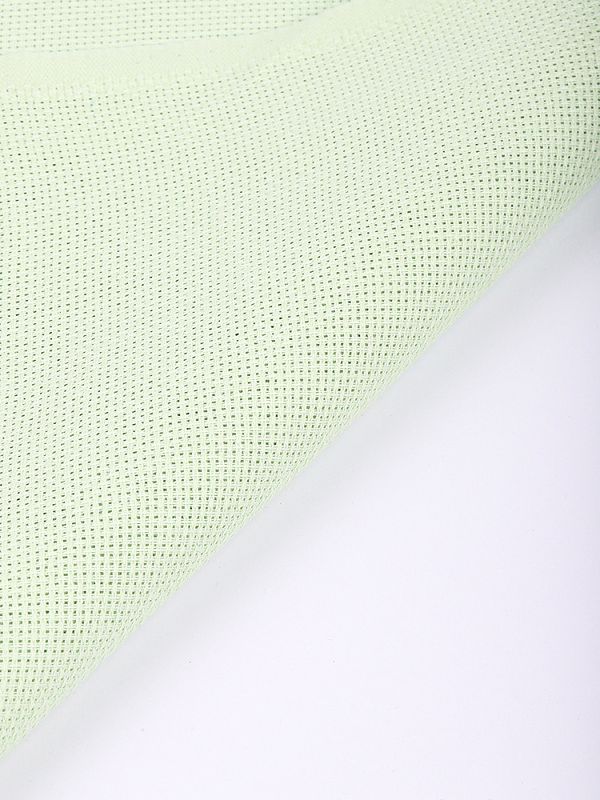 Канва для вышивания крупная, 854 (10х44кл) 40х50 см, цв. 239 салатовый