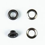 Люверсы металл ⌀_6.0 мм (внутр.), черный, 100 шт, S090814, BIG