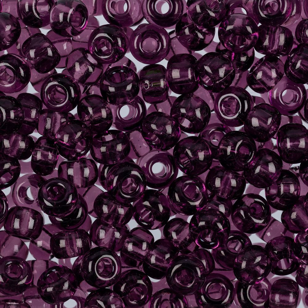 Бисер Preciosa круглый 02/0, 6 мм, 50 г, 20060 лиловый, 311-19001